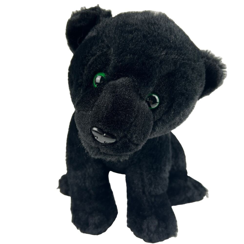 Vintage Fiesta 11” Sitting Black Panther Plush Bean bag